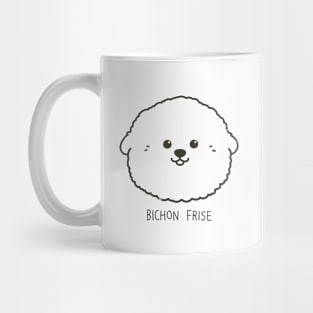 Kawaii Bischon Frise Face Mug